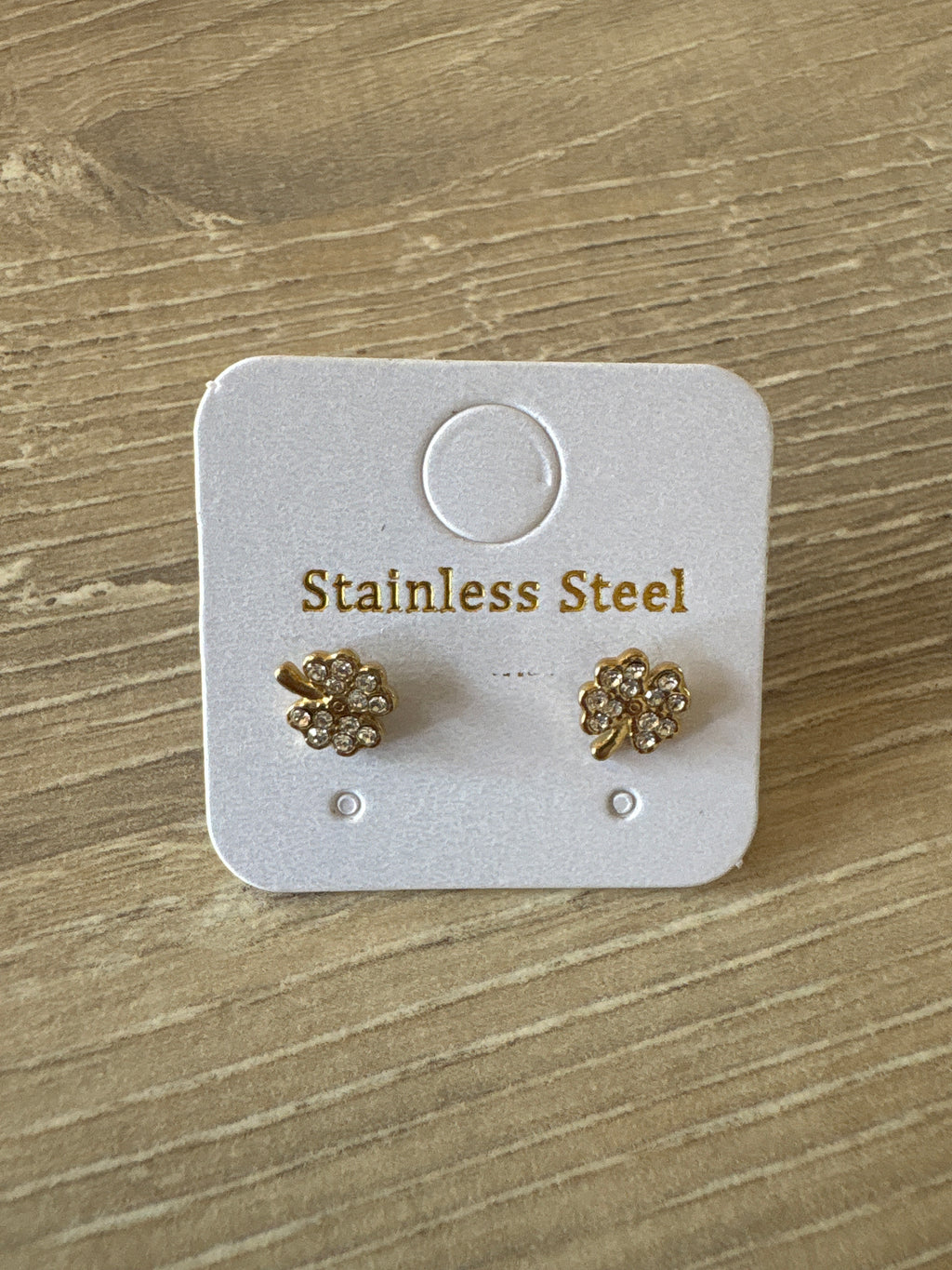 Boucles d’oreilles en acier inoxydable: DORÉES