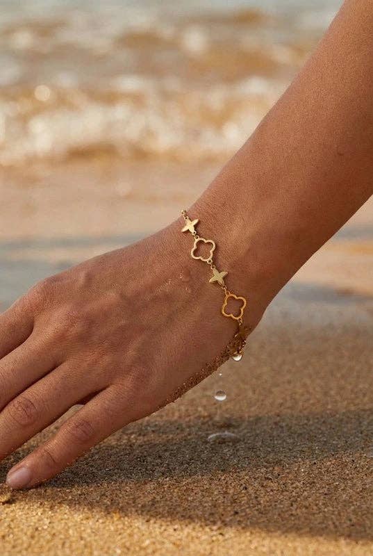 Bracelet Doré réglable
