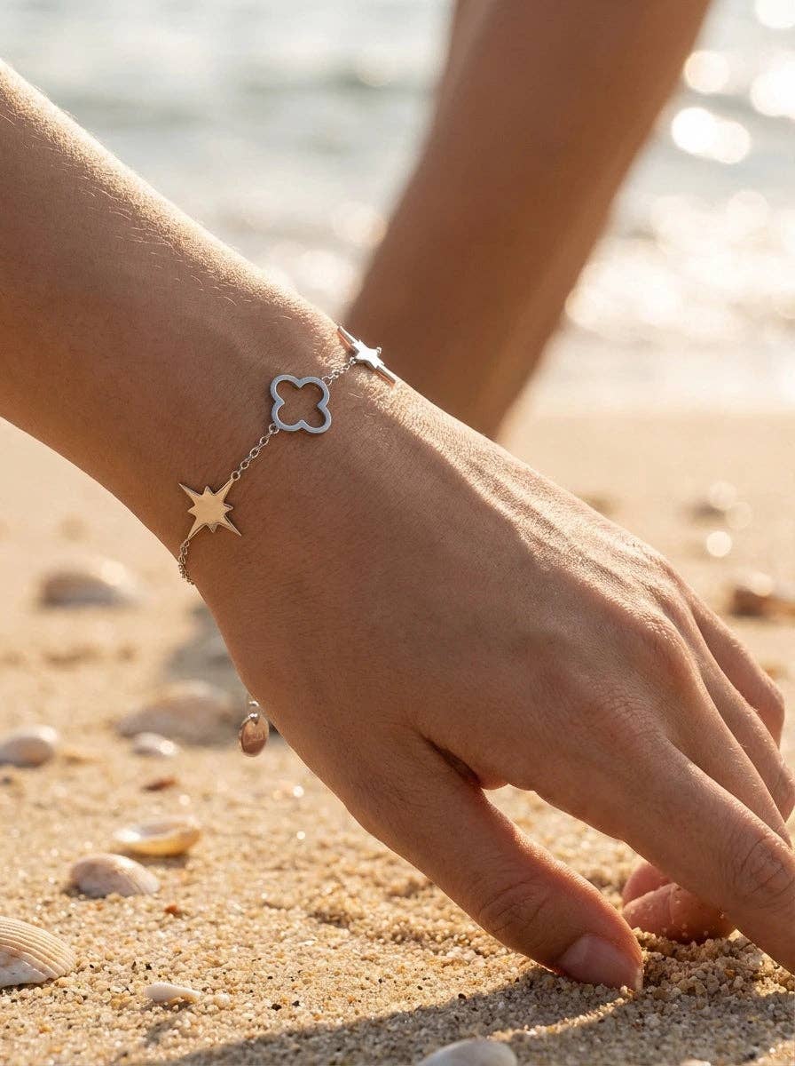 Bracelets en acier inoxydable: ARGENT
