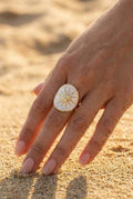 Bague en acier inoxydable: BLANC réglable